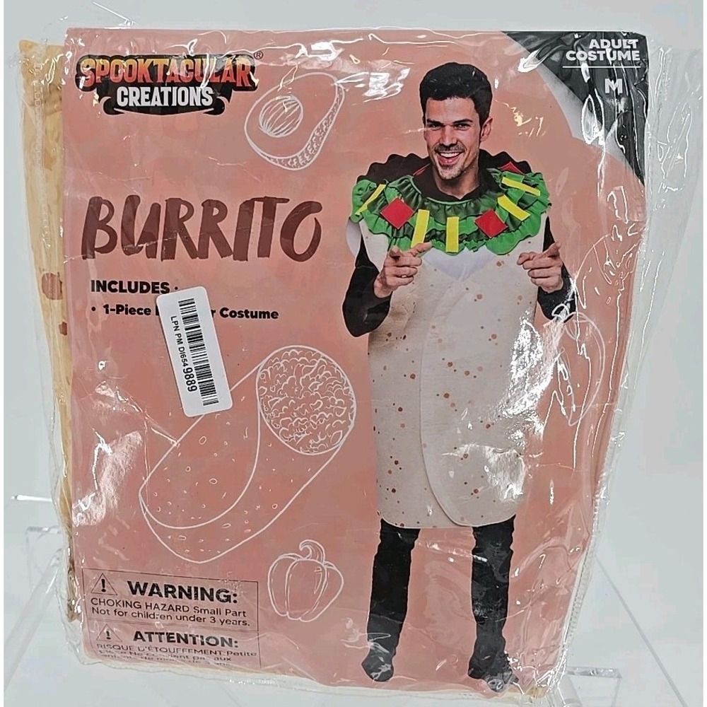 Spooktacular Creations Men Burrito Costume -‎ Size: Medium